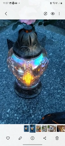 LED Solar Candles Night Light - Waterproof and Rechargeable photo review