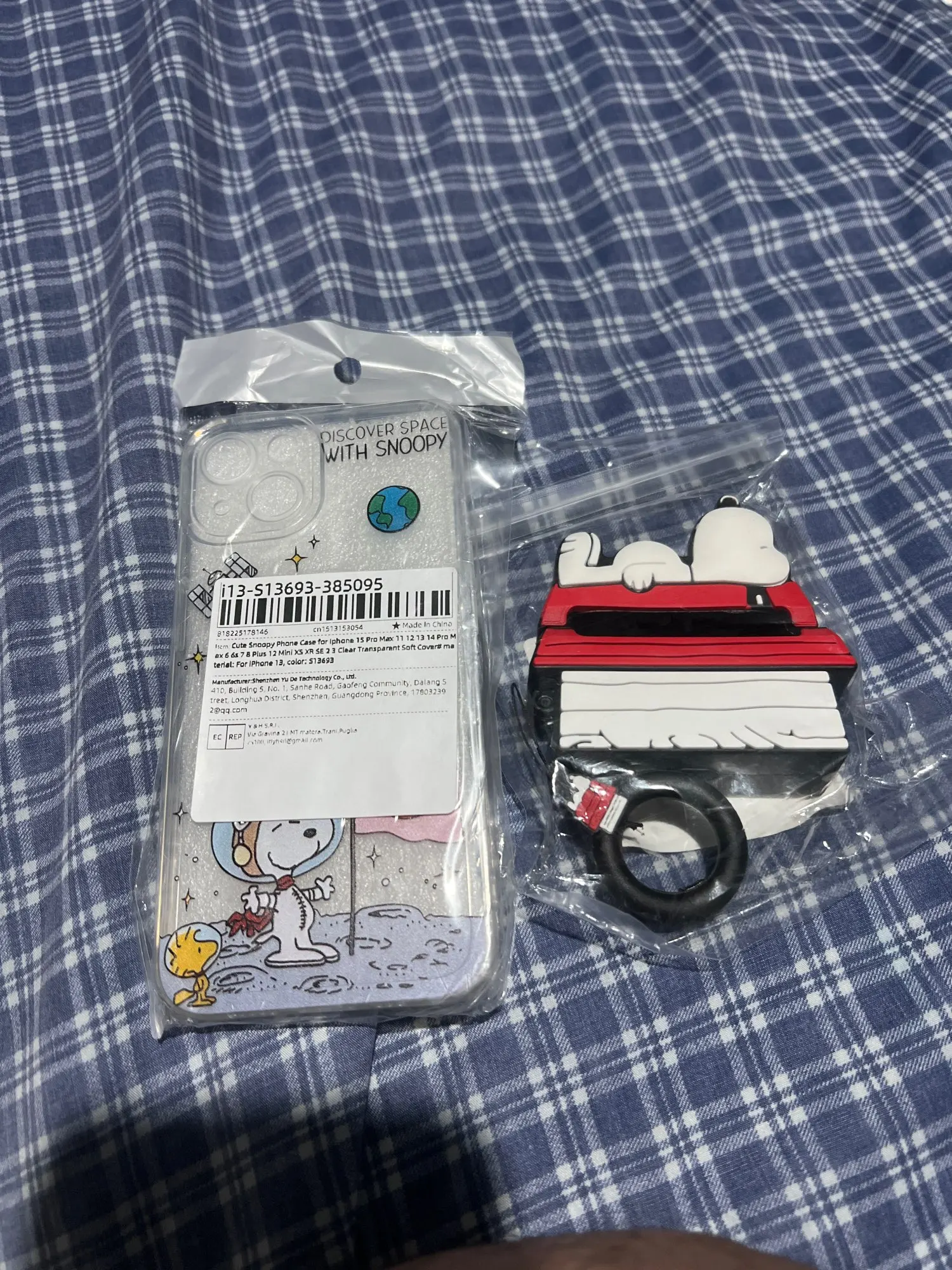 Bonita funda de teléfono Snoopy para Iphone 15 Pro Max 11 12 13 14 Pro Max 6 6S 7 8 Plus 12 Mini XS XR SE 2 3 funda suave transparente photo review