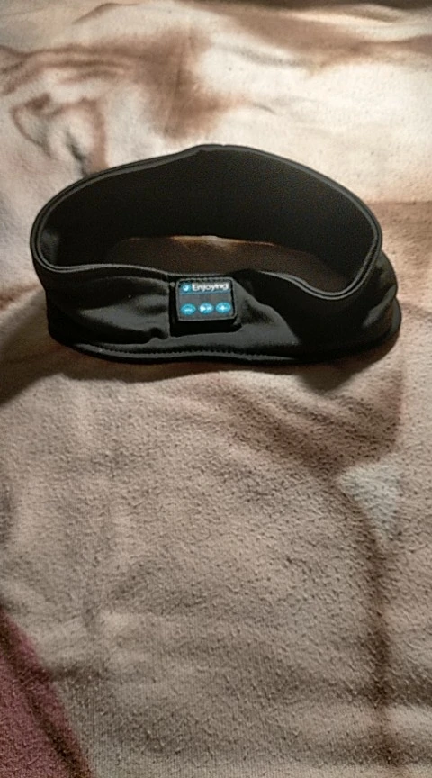 Original Wireless Bluetooth Headset Sports Sleep Headband Eye Mask photo review