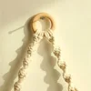 Macrame Hanging Shelf Boho Wall Decor Bedroom 1 PC Rustic Wood Floating Shelves for Room Nursery Bathroom Living Room College 5
