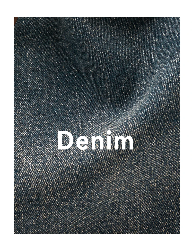 Denim bag interior detail