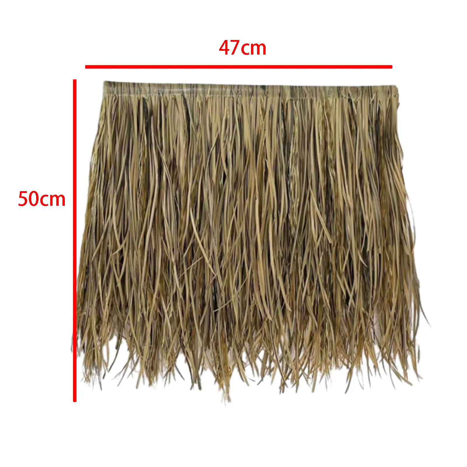 Artificial Thatch Roofing for Outdoor Garden Patio - Straw Roof Simulation Panel