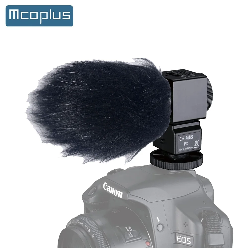 Mcoplus HN-23 Furry Indoor Outdoor microphone windshield for Takstar SGC-698 Microphone