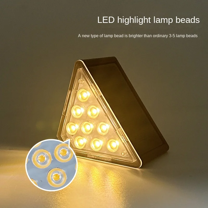 4/6pcs LED Solar Stair Light 3000K Waterproof Outdoor Garden Passage Courtyard Terrace Guardrail Step Light Landscape solar fairy lights solar pathway lights solar landscape lights solar lights solar stair lights garden lights