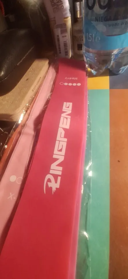 Cross-border Dedicated Yoga Latex Tension Ring Elastic Band Thin Legs Hip Lift Resistance Band photo review