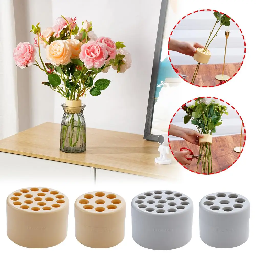 1Pair Ikebana Stem Holder Waterproof Sturdy Flower Stem Support Reliable Bouquet Twister Flower Arrangement Vase Holder
