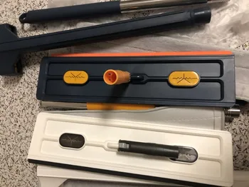 Kit do Mop Mágico aberto com os acessórios