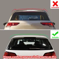 99Cm Universal Car Roof Spoiler Tail Wing For Seat Ibiza Leon Arona Tarraco Ateca 5F Mk3 Cupra Born Formentor ABS 5