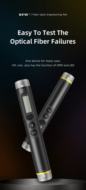 OFW 20/30mW Visual Fault Locator FWV-05 Fiber Optic Tester
