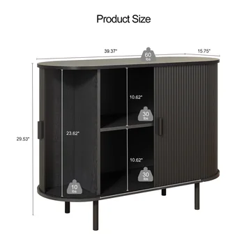 Sideboard Buffet Cabinet with Storage,40 2