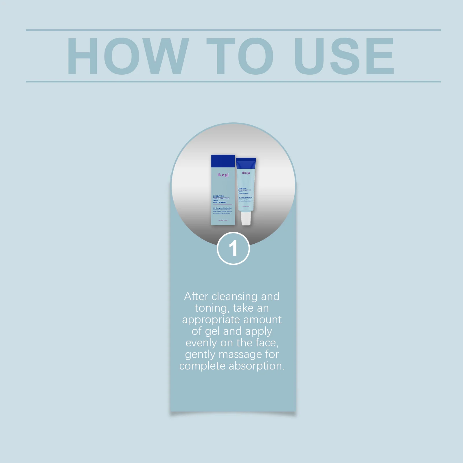 Hoygi Moisturizing Face Gel Deep Hydrating Reduce Dryness Refreshing Improve Skin Texture Anti-chapping Softening Face Care Gel