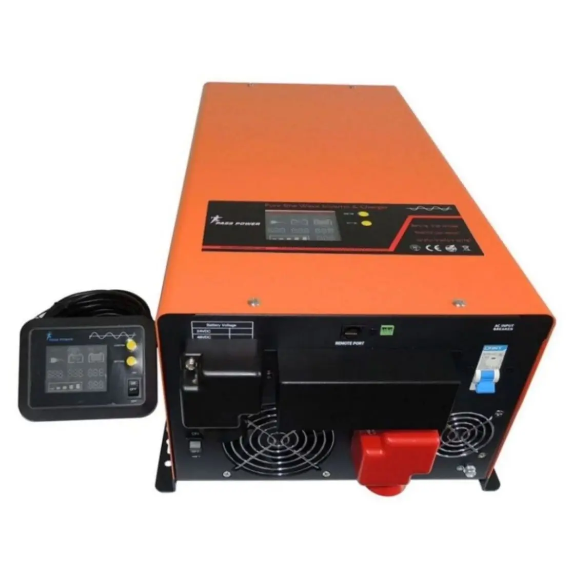

6KW 48V 230VAC Low Frequency Off Grid Pure Sine Wave Home Power Inverter with battery charger