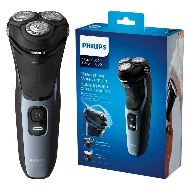 Philips S3133 Electric Shaver For Men Cordless Beard Trimmer Razor Pop Up Hair Clipper Fully