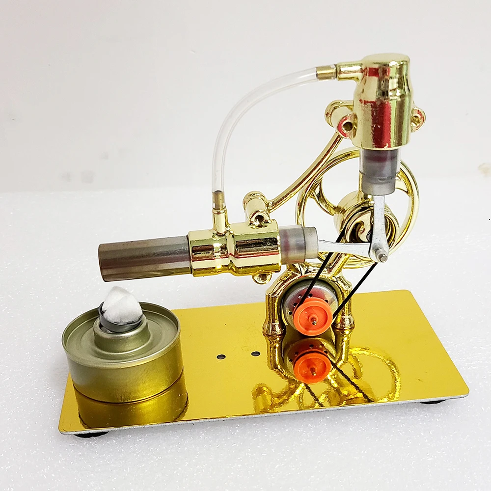 Lampe Ethanol Mini Brûleur à Alcool En Cuivre - Pour Moteur Stirling Et Expériences Scientifiques - Source De Chaleur Compacte Moteur Stirling Expérimental