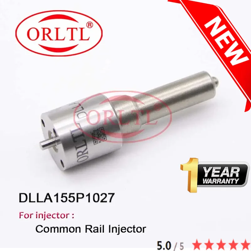 

New DLLA155P1027 Fuel Injector Nozzle DLLA 155 P 1027 093400 1027 for 095000-5610 095000-6110 Injector
