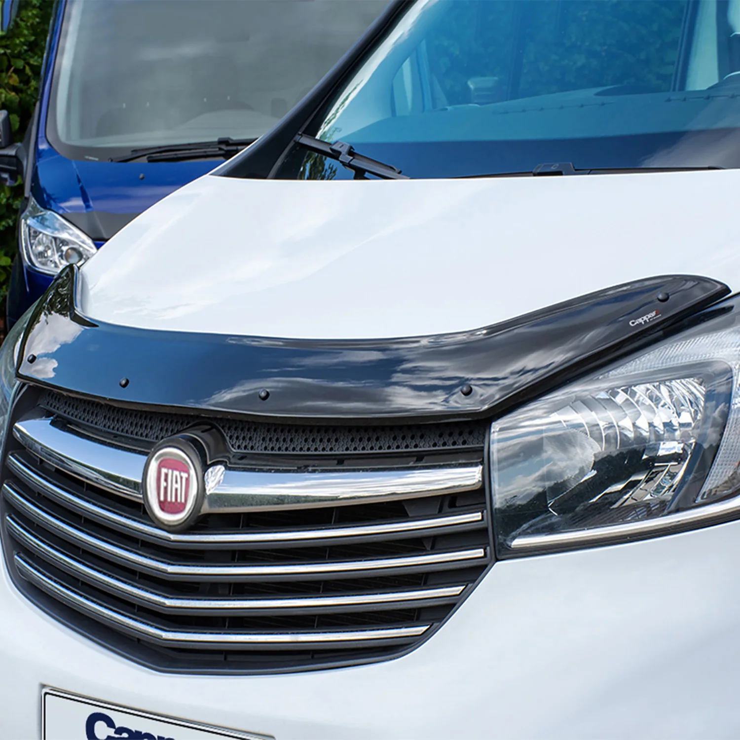 Per Fiat Talento 2016 A 2024 Protezione Del Cofano Spoiler Anteriore Bug Shield Deflettore Guard -Sporty Diffusore Paraurti Auto Styling