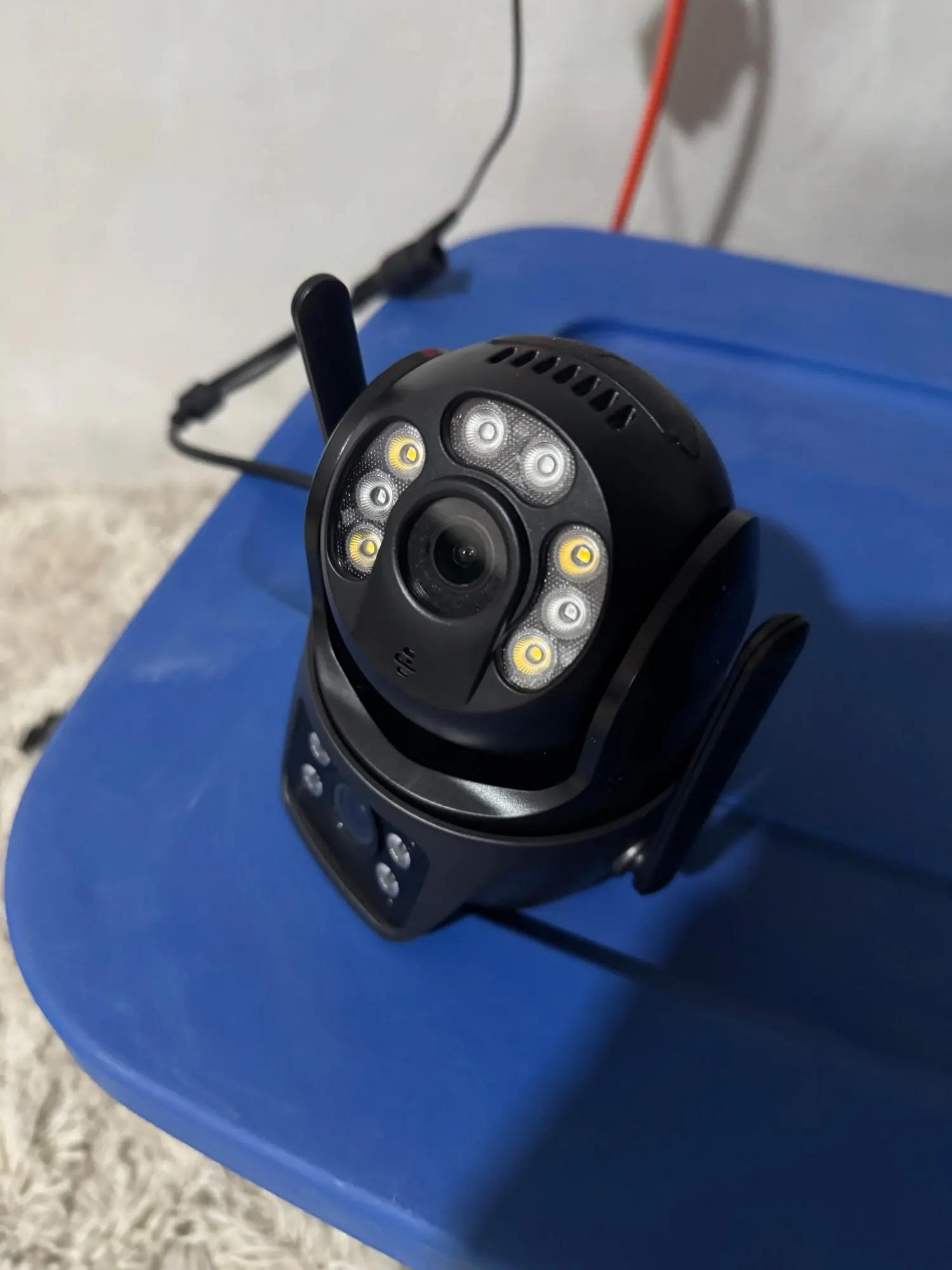 4K 8MP HD Wifi PTZ Camera Outdoor 4MP Dual Lens Dual Screen AI Auto Tracking IP Camera CCTV Audio Video Surveillance P2P iCSee photo review