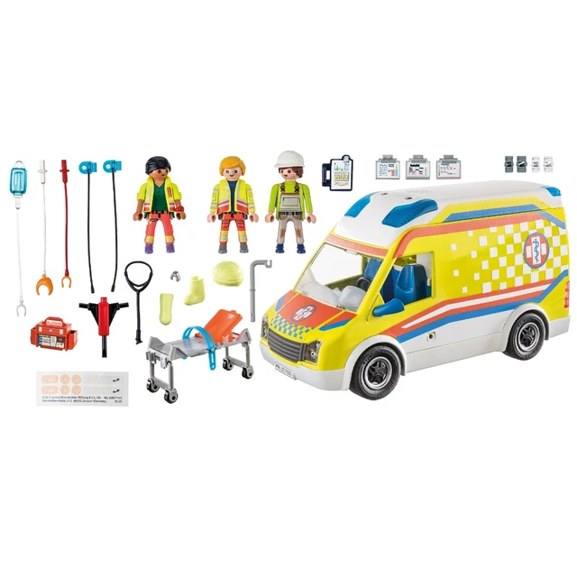 Playmobil city life PLAYMOBIL ambulance - AliExpress