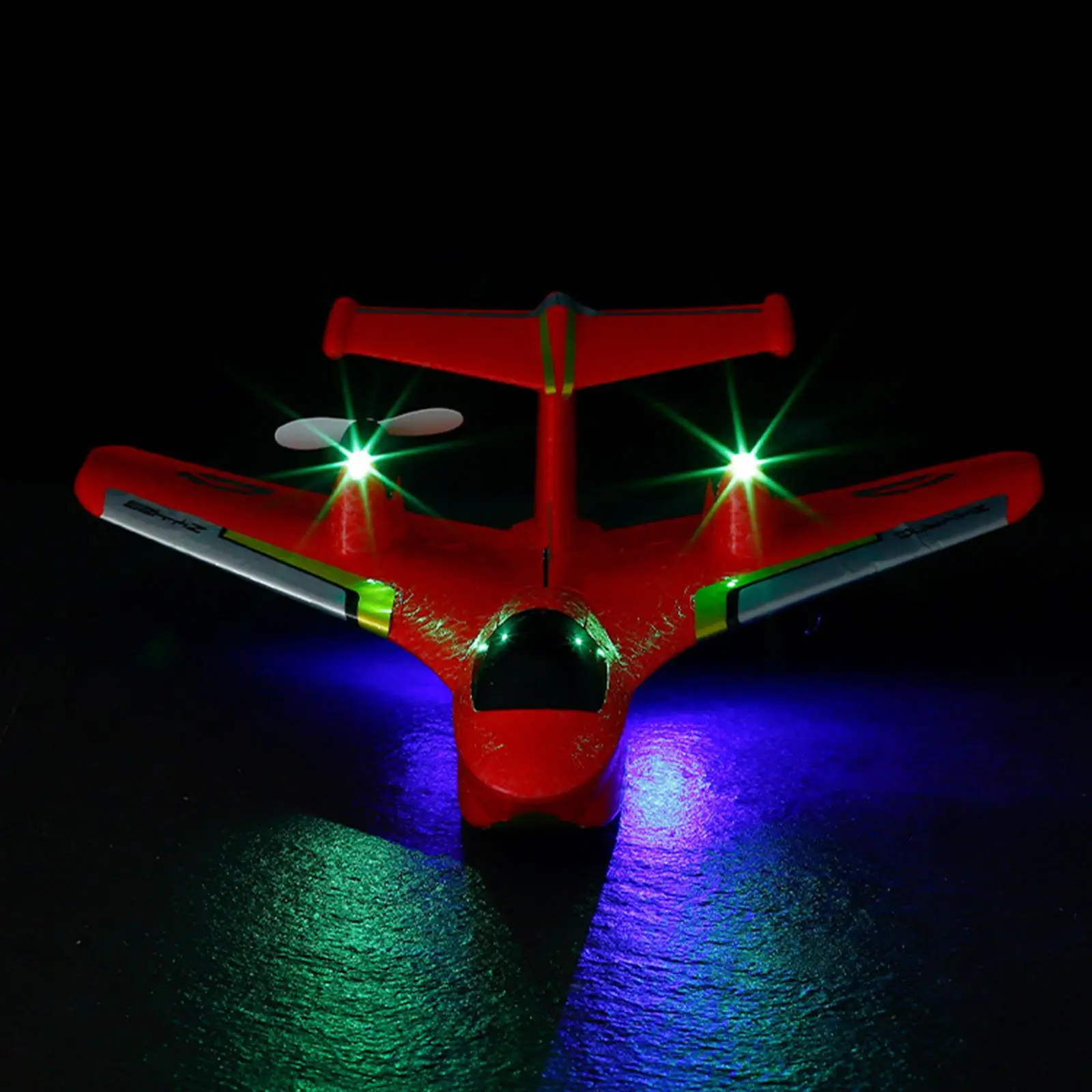 Avion RC pour Débutant - Planeur Électrique 2.4G Facile à Piloter en vol, ciel bleu en arrière-plan