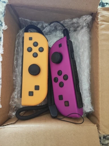 Joycons para Nintendo Switch/Oled/Lite/Pc controlador inalámbrico accesorios de juegos con vibración Turbo despertador Bluetooth Gamepad photo review