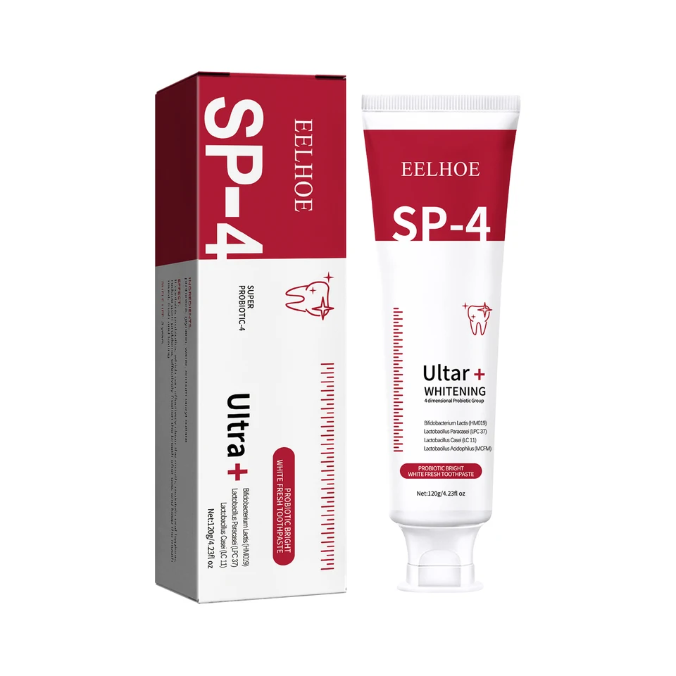 Probiotic Toothpaste for Clean Teeth and Fresh Breath