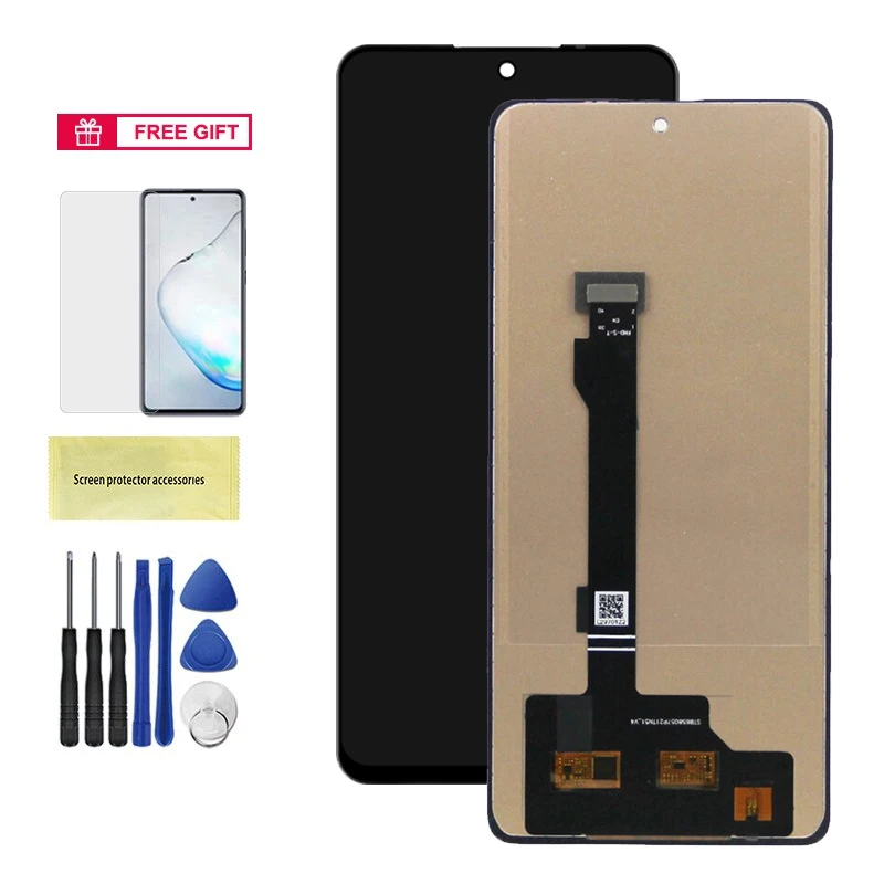 Écran LCD + Vitre Pour Xiaomi Redmi Note 12 Pro 5G - 6,67" - Noir - Neuf