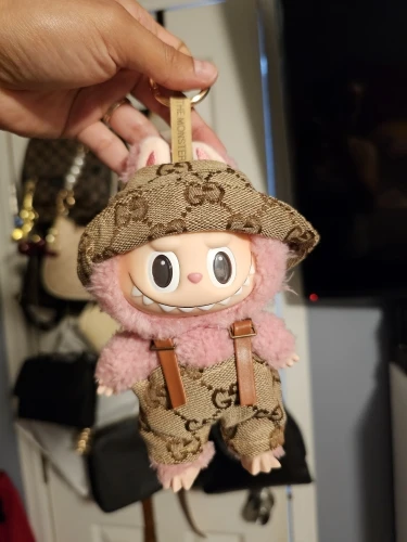 Labubu Doll Clothes - Fashion Overalls for V1/V2 15/17cm Plush Dolls photo review