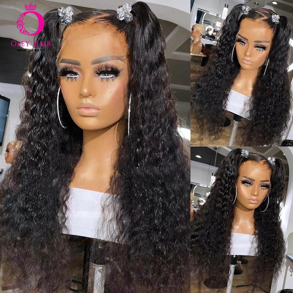 

30 Inch Synthetic Afro Kinky Curly Heat Resistant Glueless 13x4 Lace Front Drag Queen Pre Plucked Cosplay Wigs For Black Women