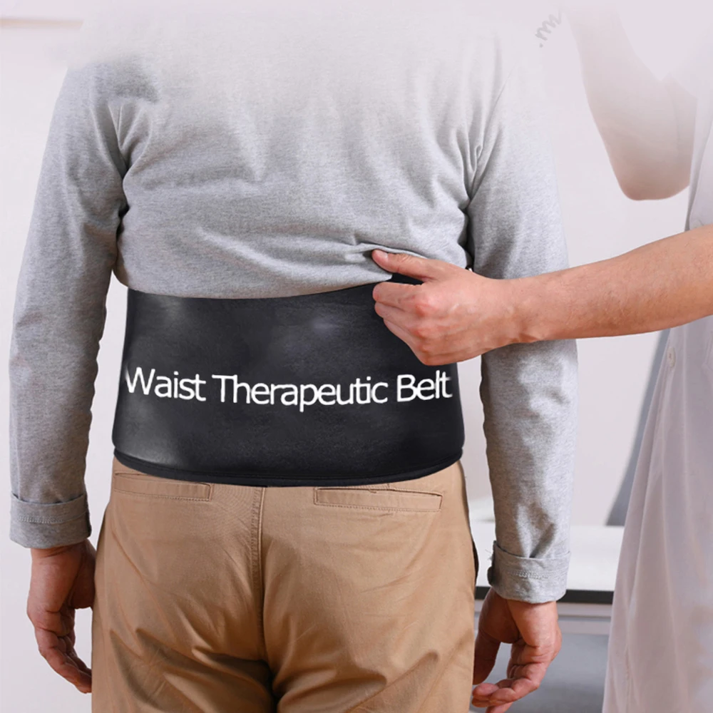 Electronic Muscle Stimulation Electrode Pulse Tens Unit Therapeutic Belt For Lumbar Muscle Strain 2