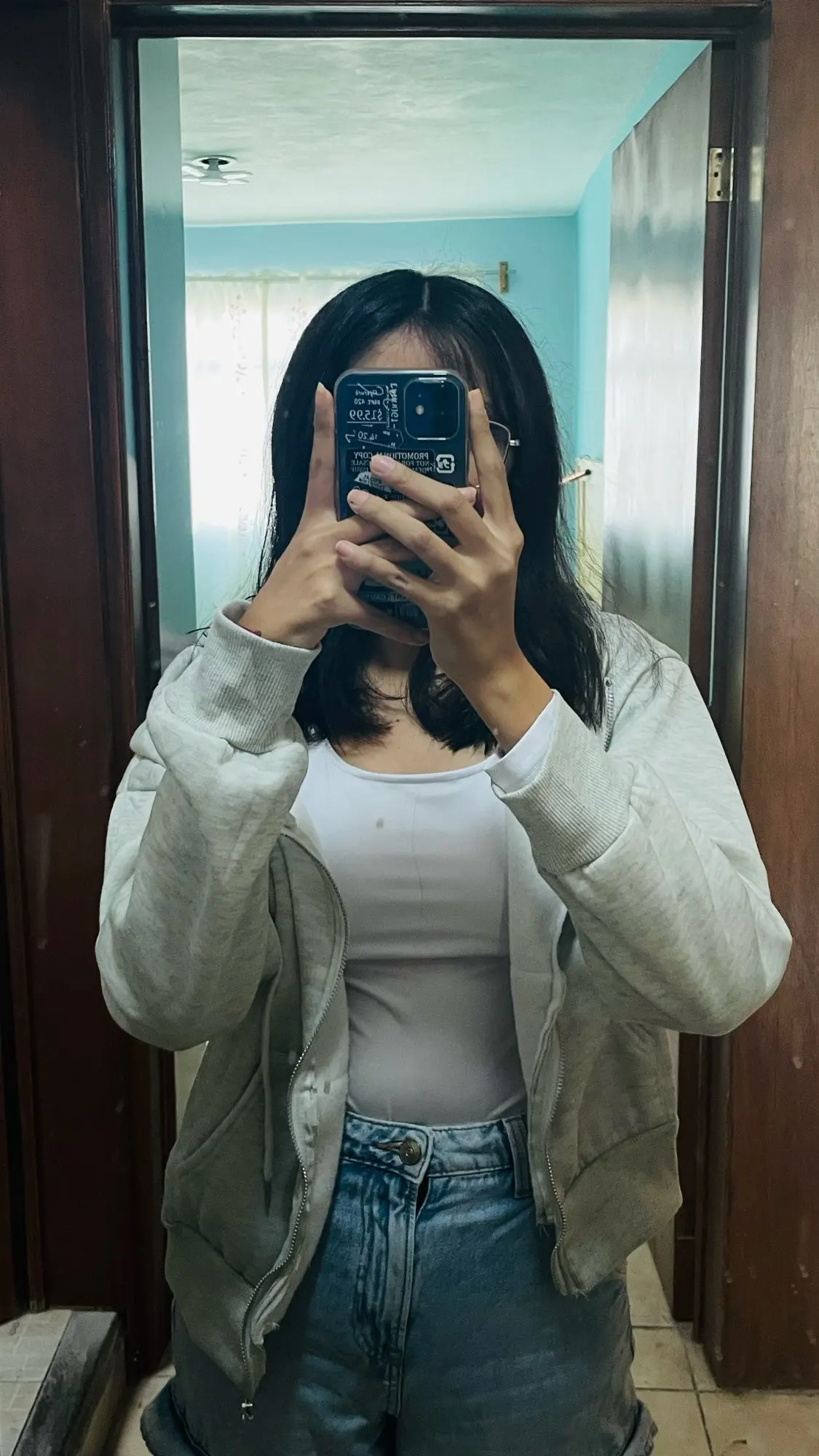 Y2 K Oversized Zip Hoodie Women Crop Top Autumn Winter Cozy photo review
