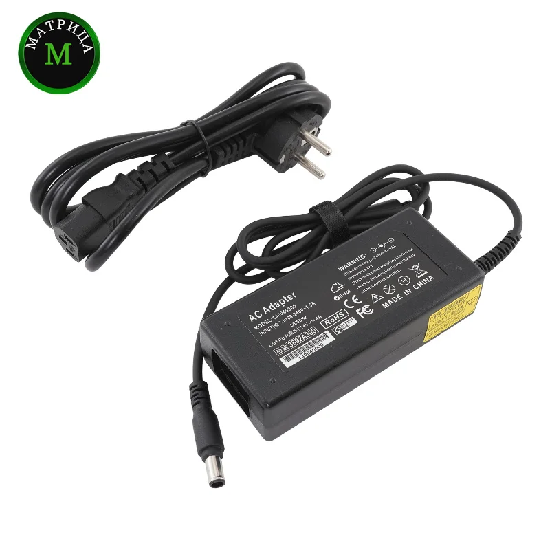 Блок питания для монитора Samsung 14V/4A (56W) 6.5x4.4мм с иглой LTM1555 , LTN1565, S23A700D, S27B970D, UE22F5000AK, M5000