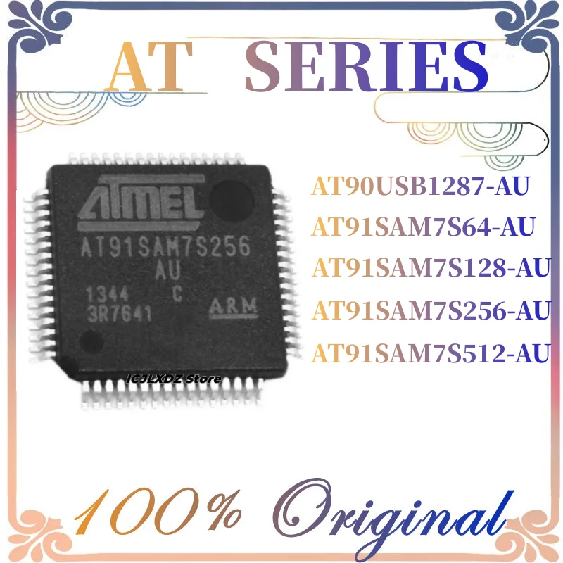 1pcs-lot-Original-New-AT90USB1287-AU-AT91SAM7S64-AU-AT91SAM7S128-AU ...
