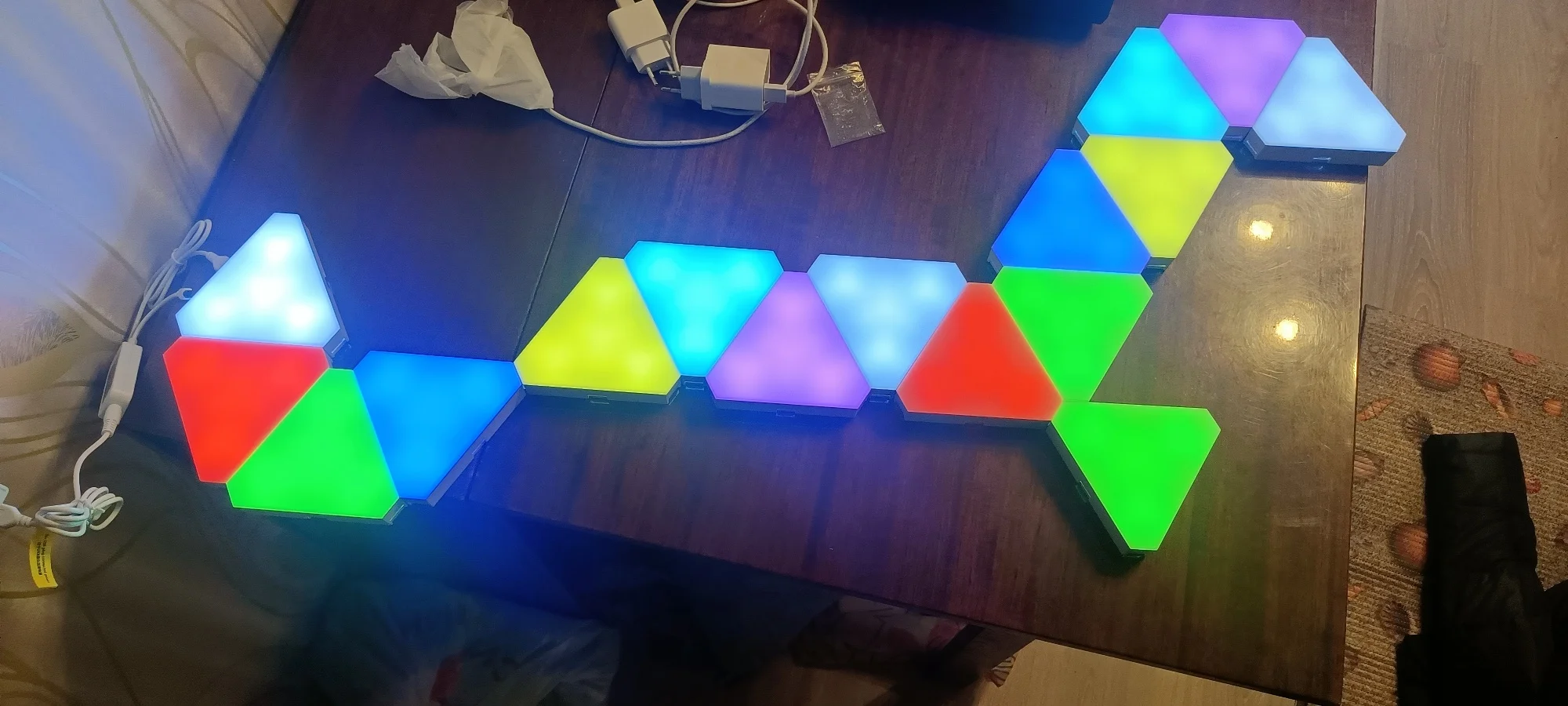 RGB настенный светильник Xyislight Волшебная лампа | AliExpress