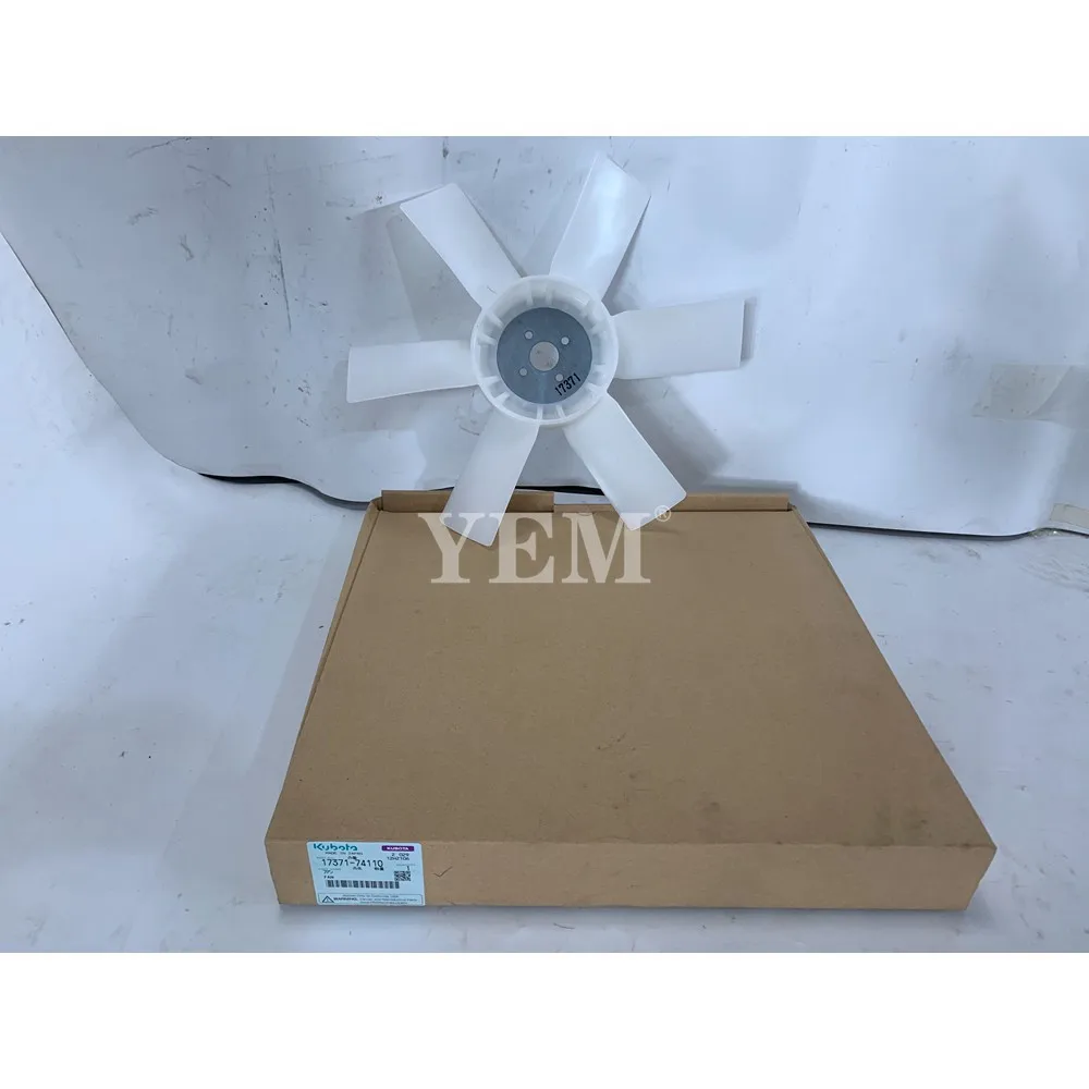 

For Kubota V2403 Fan Blade 17371-74110 Excavator Diesel Engine Parts Excavator Parts