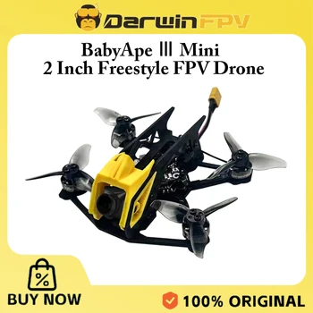 DarwinFPV BabyApe Ⅲ Mini Drone FPV Freestyle da 2 Pollici ELRS 2.4G con VTX Analogico, Walksnail Avatar VTX, DJI O4 VTX