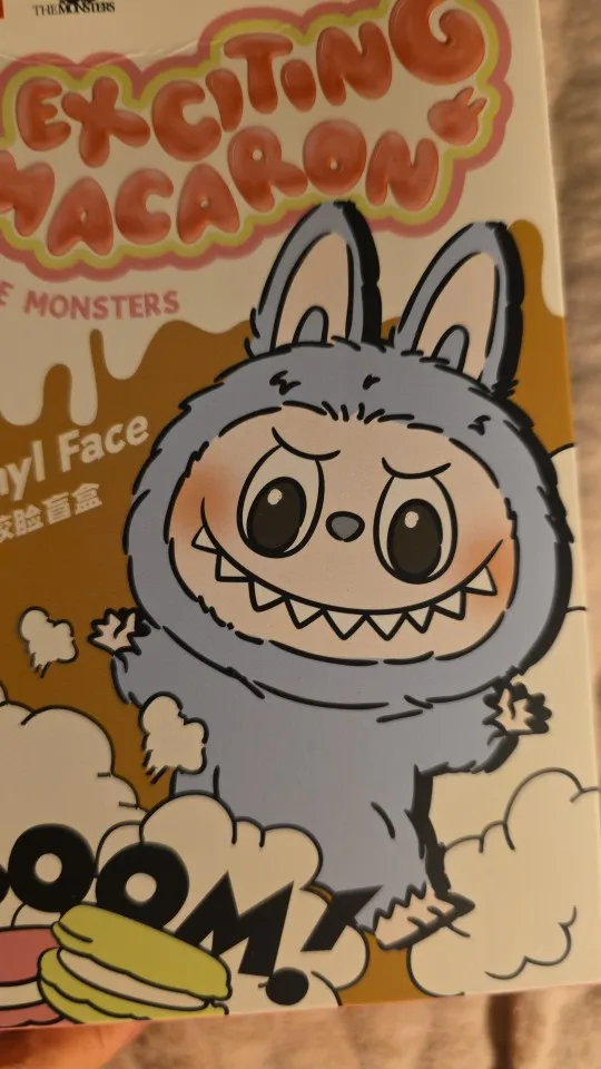 EU】POP MART THE MONSTERS - Exciting Macaron Vinyl Face Blind Box