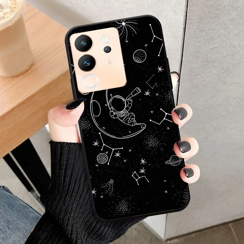 Sleek Black Soft Silicone TPU Protective Phone Case