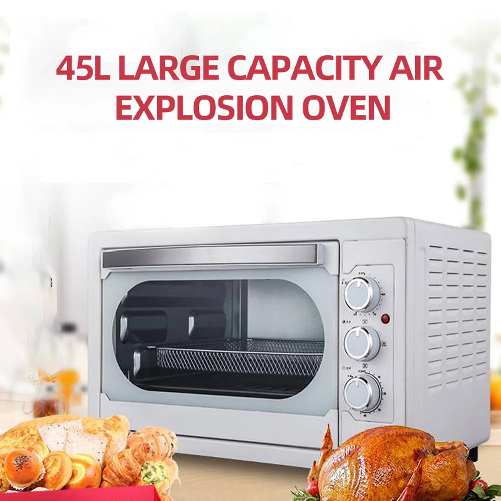 45L commercial stainless steel electric oven fully automatic oven multifunctional electric oven 2