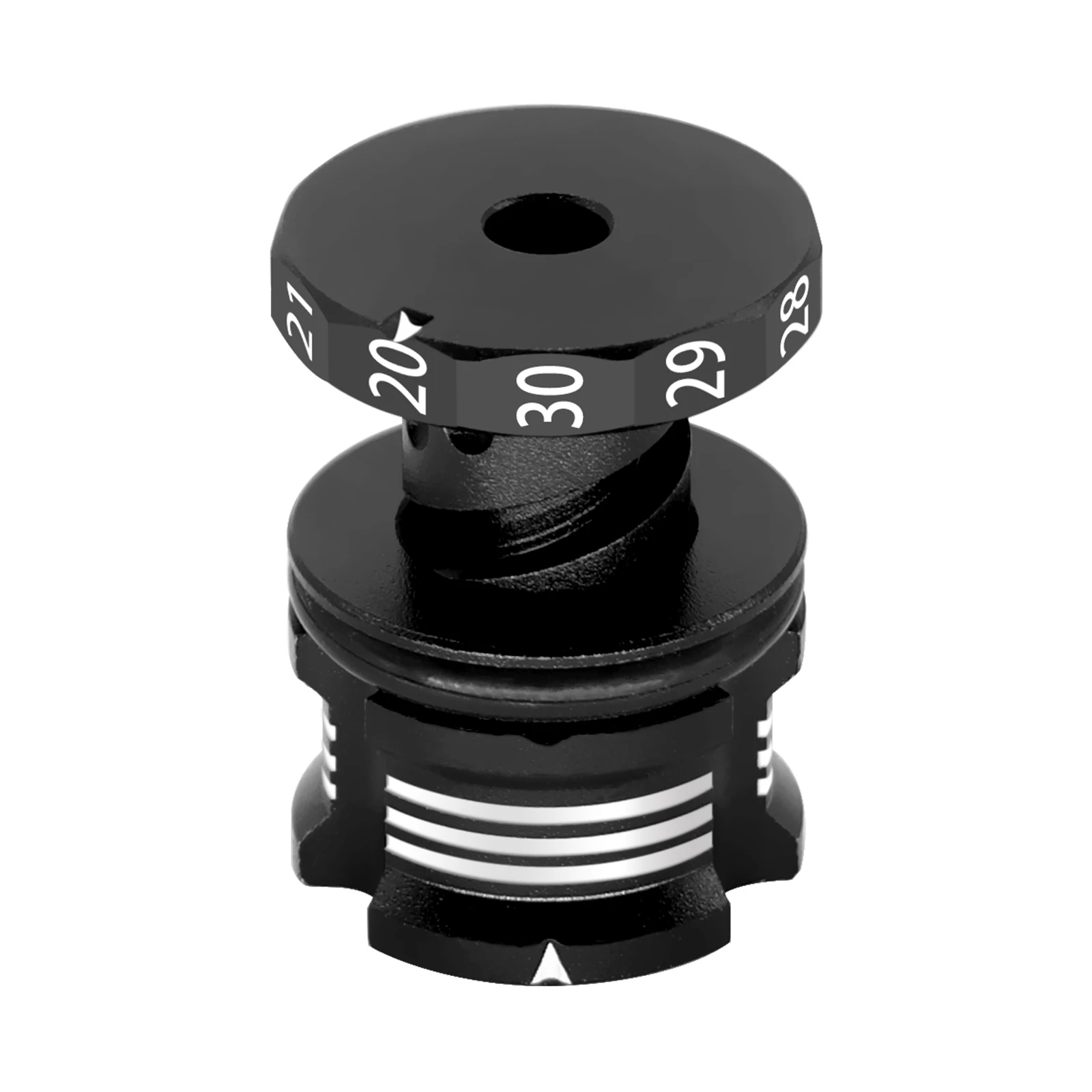 RC Ride Height Gauge - Aluminum Alloy Adjustable Ruler 20-30mm For RC Car Model Repair