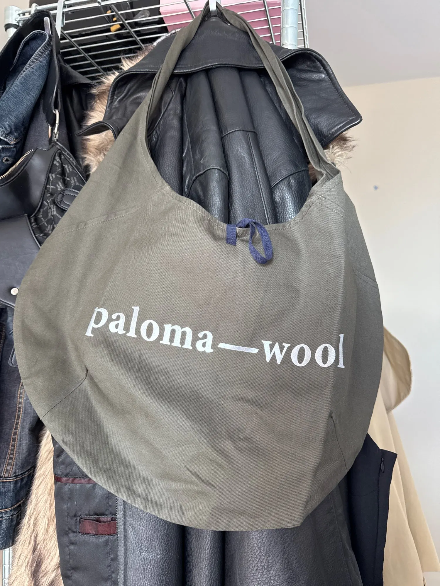 Paloma Wool 2025 New Women's Cotton Canvas Tote Bag 0th