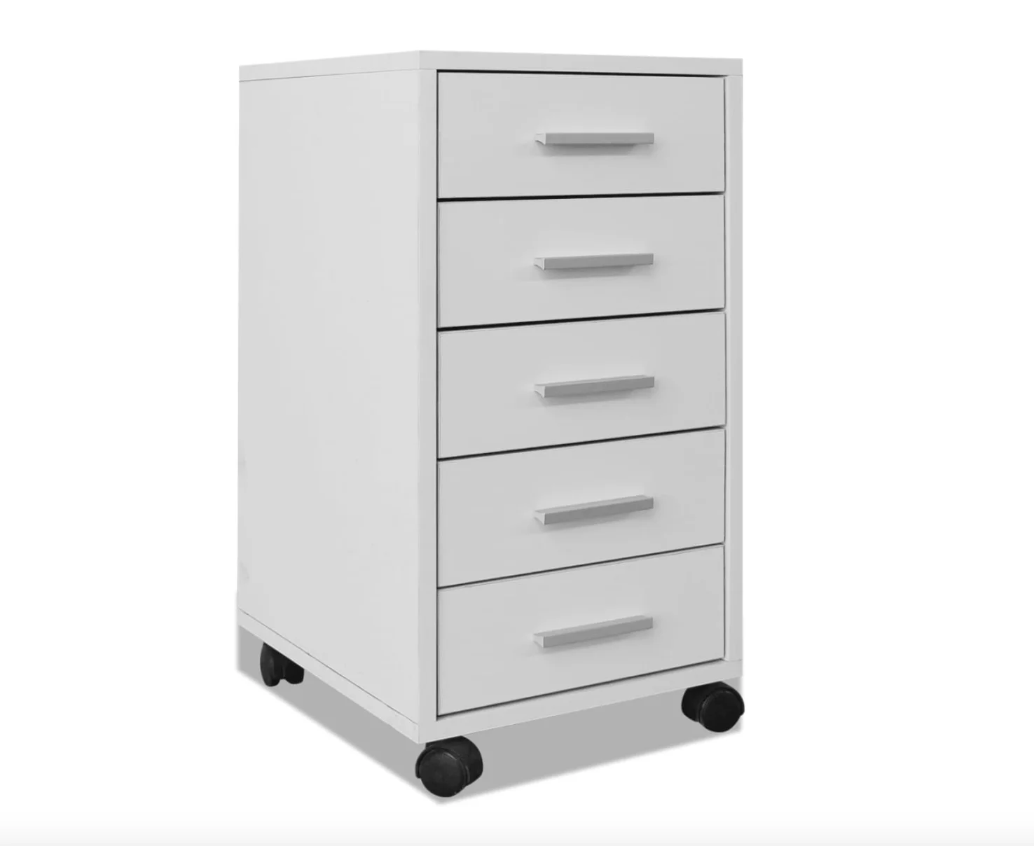 Cajonera de oficina con ruedas 5 cajones, mueble cajonera, mueble