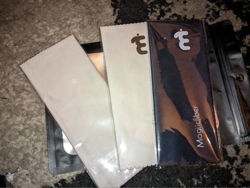 Microfiber Cleaning Cloths Premium Cloths for Phone Cleaning Glasses Lenses Screens and More photo review