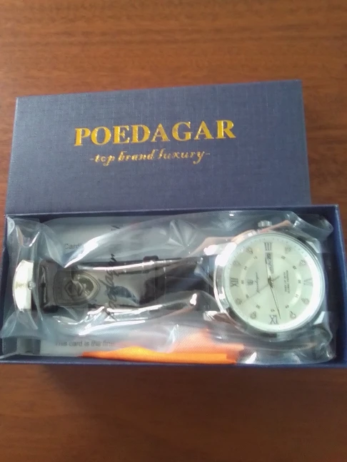 POEDAGAR Luxury Man Wristwatch photo review
