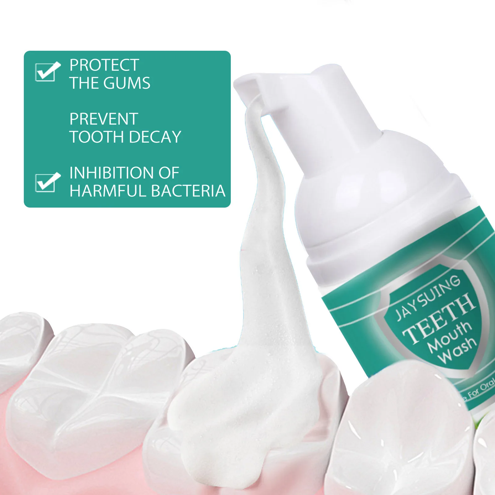 Yellow Teeth Cleaning Mousse Oral Care Whitening Remove Plaque Repair Caries Gums Clean Dental Stains Freshen Breath Foam Mousse