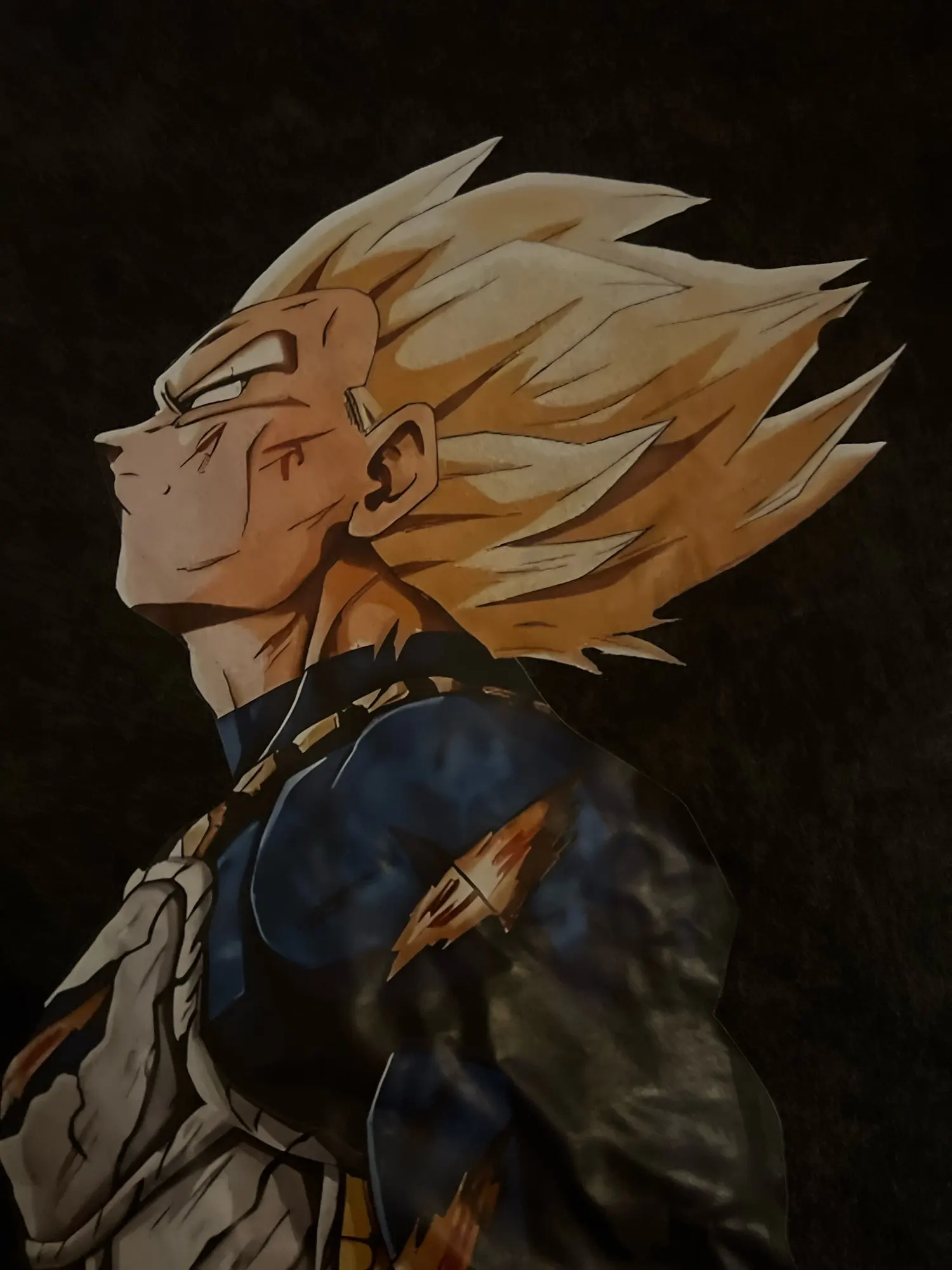 Anime Dragon Ball Z Vegeta Vintage Wash T-Shirt Short Sleeve Loose Sports Fitness T-Shirt Men's Harajuku Clothing Dragon Ball