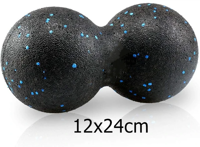 Fascia Massage Foam Rollers Fitness Balls Set EPP High Density Double Lacrosse Ball Yoga Column Deep Muscle Tissue Training 3