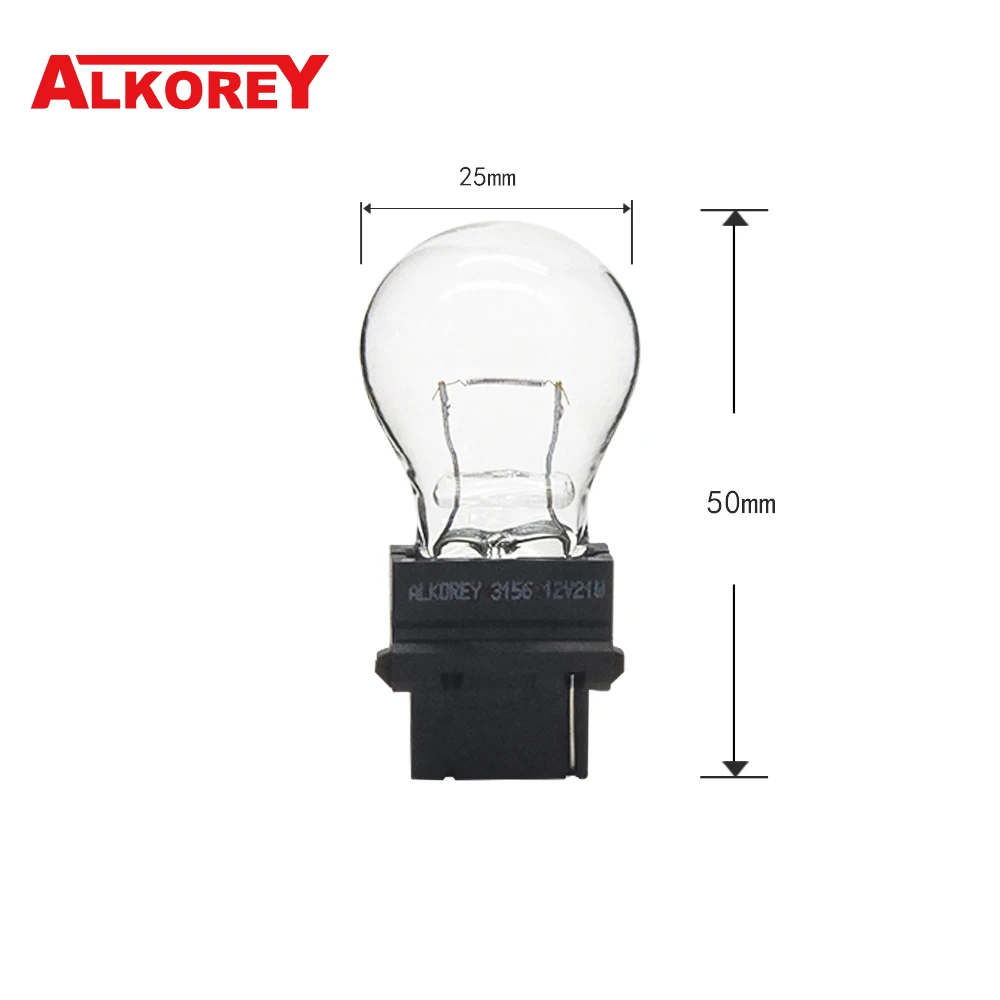 Alkorey 10 Pcs 3156 3157 T25 12V 21W 12V 21/5W ڵ ܺ ȸ ȣ  ҷΰ  극ũ Ʈ ڹ ȭƮ  Ʈ