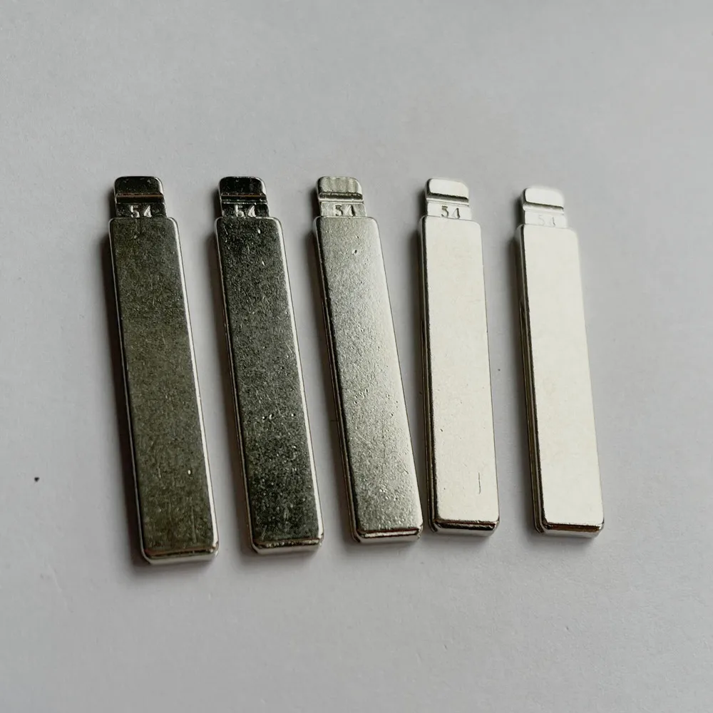 10pcs Metal Remote Key Blade for Peugeot Citroen Renault Megan Dacia Clio Duster #53 #54 #58 #152 NE72 VA2 HU83 VAC102 KD/VVDI