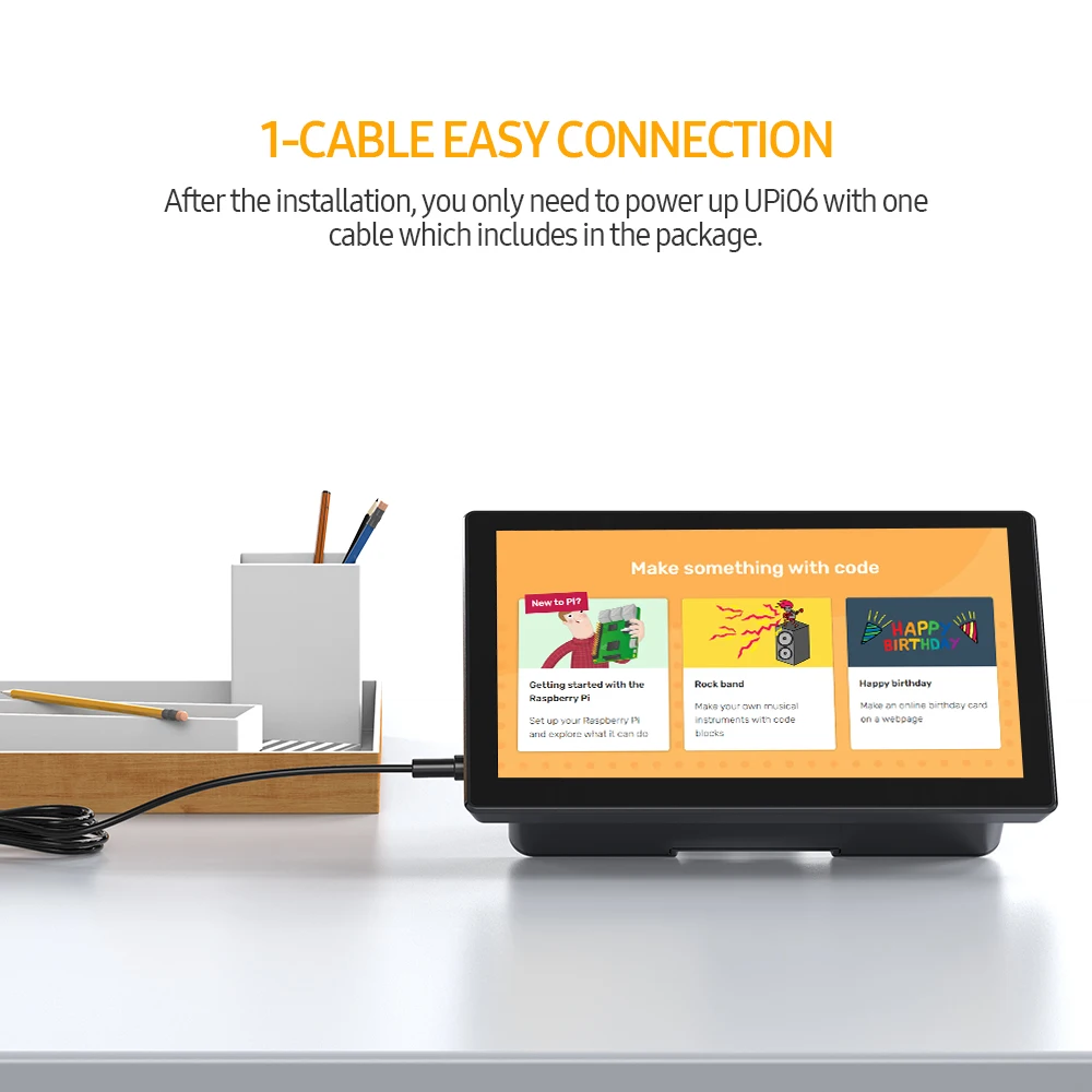 EVICIV 10.1 Inch Raspberry Pi Touch Screen Monitor