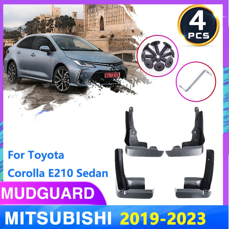 

Mudguards For Toyota Corolla E210 Sedan 2019~2023 2021 2022 Mudflap Fender Flare Mud Flaps Guard Splash Fenders Car Accessories